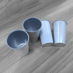 Gobelet à bière, à café, à cola réutilisable et personnalisé, respectueux de l'environnement, recyclable, en aluminium, pour boissons froides, 16 oz, pour événements - Product Image 4