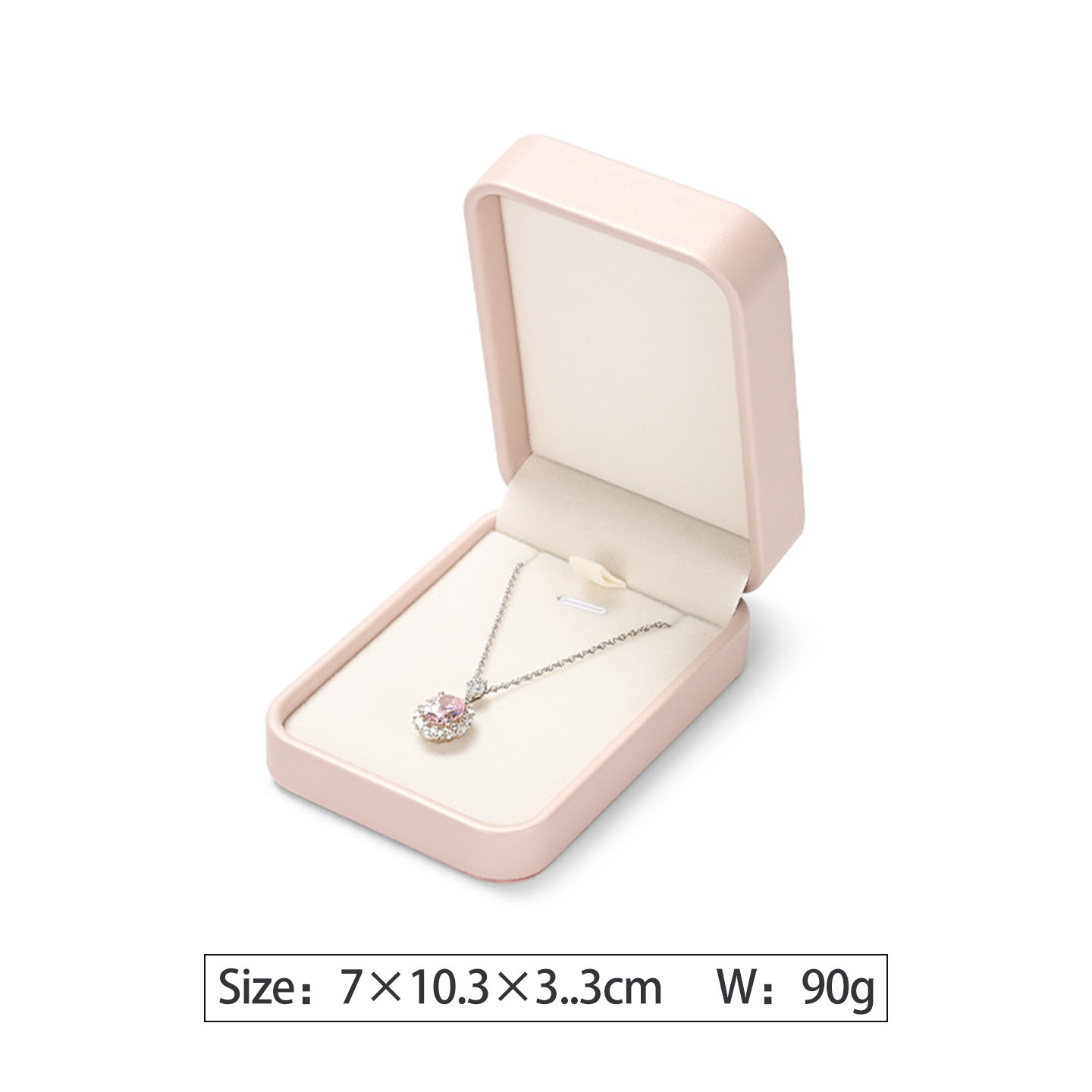 pink pendant box