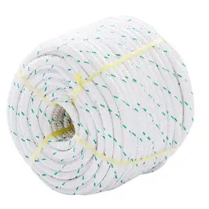 16 Carrier Diamond Braided Polypropylene Rope 0.25 in. x 100 ft. PP Material for Packaging