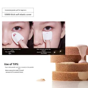 Judydoll Correcteur Cushion Perlé Illuminateur Liquide Éclaircissant Fond de Teint pour les Yeux et le Visage pour <span class=keywords><strong>Femme</strong></span> - Product Image 5