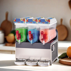 Commercial Frozen Beverage Dispenser <b>Machine</b> With 45L Capacity for Smoothies Juices and Cold Drinks AS-Icecream139 Powerful & Qu - Product Image 1