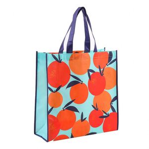 Bolsas de Polipropileno con Logotipo Personalizado, Bolsas de Compras Reutilizables y Reciclables de RPET, Diseño Laminado Portátil e Impermeable - Product Image 3