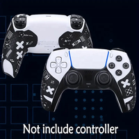 Poignées de manette PS5 antidérapantes, absorbant la transpiration, en caoutchouc texturé souple pour une expérience de jeu améliorée