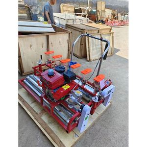 Semi-automatic Gasoline Engine Self-propelled Multi <b>Row</b> Vegetable Planter Seeder <b>Machine</b> Onion Tomatoes Seeding Sowing <b>Machine</b> - Product Image 2