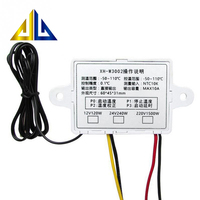 XH-W3002 Micro-ordinateur thermostat numérique Commutateur de contrôle de température Contrôleur intelligent affichage numérique 0.1