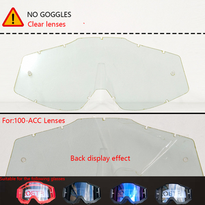 <span class=keywords><strong>Lentes</strong></span> de Repuesto para Gafas de Motociclismo, Ligeras, Desprendibles, Accesorios de Ciclismo <span class=keywords><strong>MTB</strong></span>, Montura de PC Reemplazable, para Hombre y Mujer, Deportivas - Product Image 6