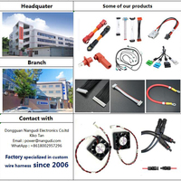 Faisceau de câbles avec joint torique Connexion de batterie Connecteur rapide Assemblage de câbles Connecteur 50A 600V Câble de charge de batterie à tête unique