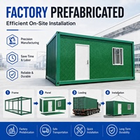 Maisons préfabriquées modulaires de luxe en acier de conception moderne, maisons conteneurs de 40 pieds