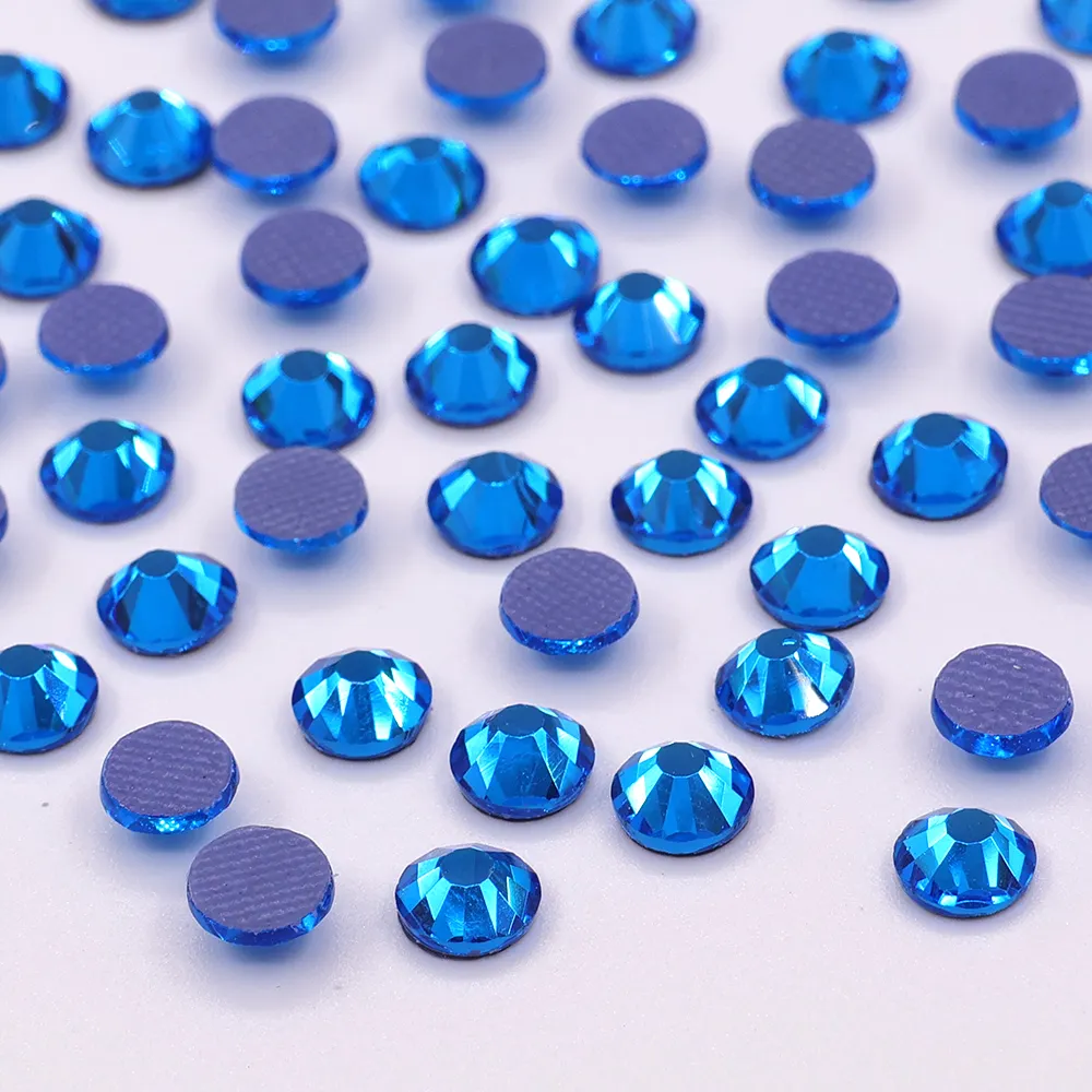 SS16 Capri Blue Großhandel modische Schönheits zubehör Zubehör Großhandel Kristallglas perlen
