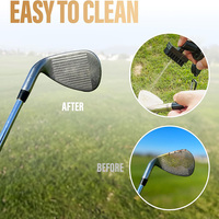 Nettoyeur d'accessoires de golf de brosse de nettoyage de club professionnel de matériel de dureté élevée