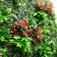 Décoration murale en fleurs de soie de haute qualité pour mariage, réaliste et imperméable, design moderne personnalisé