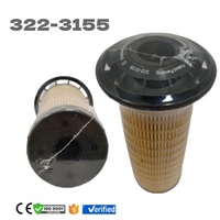 Filtre à huile de haute qualité 322-3155 128562 3223155 pour machine, papier filtrant 901.00644 EO-55010