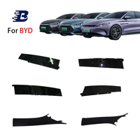 Pièces automobiles en gros à haute rentabilité pour BYD Qin PLUS EV DM-i : Bande décorative centrale du pare-chocs avant, garniture inférieure du pare-chocs avant