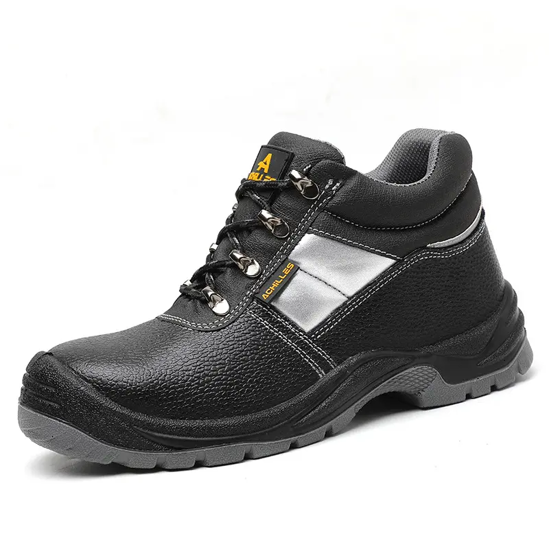 RTS Logo personnalisé bout en acier indestructible S3 chaussure de sécurité industrielle chaussures de chantier ESD pour hommes
