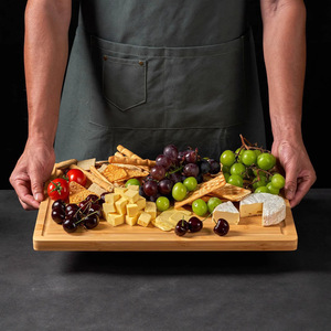 Planche à découper carrée en bambou, antibactérienne, multifonctionnelle, pour la cuisine - Product Image 4