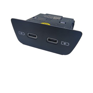 ที่ชาร์จในรถ VW แบบคู่ชนิด C 18W ชาร์จเร็วพอร์ต USB ด้านหลังสำหรับกอล์ฟ8 ID3 T ROC POLO - Product Image 2