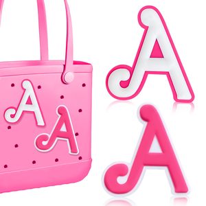 26 Breloques Lettres pour Sac Bogg, Accessoires Décoratifs Imprimés Alphabet 3D, Breloque pour Insert de Sac Bogg, Breloque Alphabet Personnalisable - Product Image 1