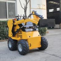Mini Caricatore Cingolato Diesel Economico con Telecomando e Attrezzature per Tronchi - Mini Skid Steer