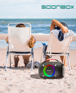 Soonbox S6300 Microphone Professional Bass Speakers Wireless Portable Tws Speaker With Usb Tf Aux <strong>Karaoke</strong> <strong>Player</strong> - Product Image 5