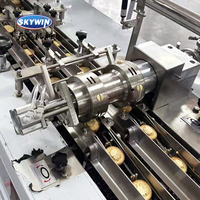 Machine à fabriquer des biscuits sandwich Skywin et machine d'emballage en forme de coussin 530S