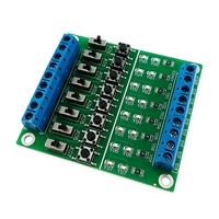 Papan Debugging PLC Modul Uji Sinyal Sakelar Simulator I/O Digital 8 Saluran untuk Pelatihan Pengontrol Logika yang Dapat Diprogram