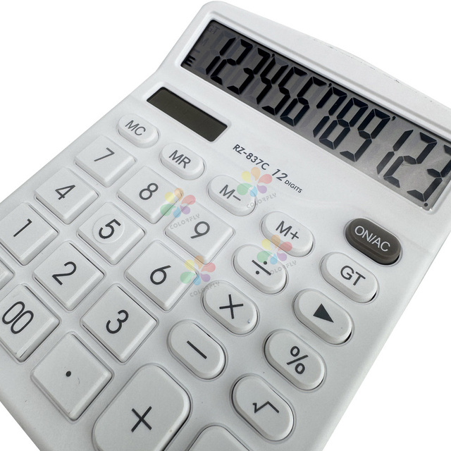 High Quality Chinese Factory Plastic White General Purpose Dual Power Supply Programming Multi-function Dots Matrix Calculator