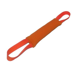 Çevre dostu dayanıklı keten kumaş Pet eğitim nazik köpek dişleri için iki kolları ile oyuncak çiğnemek gözyaşı ve-birden fazla renk çiğnemek - Product Image 2