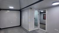 Villa préfabriquée de luxe prête à l'emploi de 20 pieds ou 40 pieds, maison mobile extensible en conteneur à vendre
