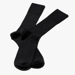 Chaussettes d'hiver pour hommes, longues, en coton biologique spécial, mi-longues, côtelées, thermiques, chaussettes de sport pour hommes, grandes tailles - Product Image 5