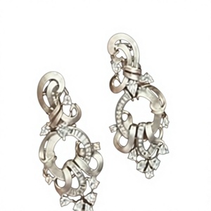 Elegant Luxury Classic <b>Bridal</b> Ensemble Necklace <b>Set</b> for Wedding Engagement Anniversary Parties for Fashion <b>Jewelry</b> - Product Image 2