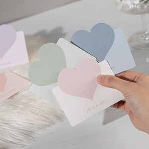 Creative Folded Custom Kraft Paperboard Assorted Design Thank You Card for Festive Greeting Card Postcard