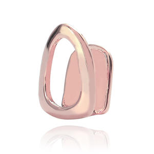 BESG104 <span class=keywords><strong>Grillz</strong></span> Europei e Americani, Copri-Denti in Rame, Hip-Hop, Forma Geometrica Cava Dorata, Accessori per Costumi di Halloween - Product Image 5