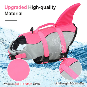 Chaleco <span class=keywords><strong>salvavidas</strong></span> ligero personalizado con estampado de tiburón para <span class=keywords><strong>perro</strong></span> <span class=keywords><strong>salvavidas</strong></span> impermeable verano y primavera chaleco ajustable para <span class=keywords><strong>perro</strong></span> - Product Image 2