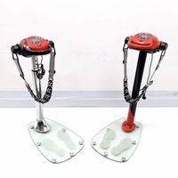 Fettverbrennende Vertikale Elektrische Vibrationsplatte Ganzkörper-Trainingsgerät Tragbares Stehtrainingsgerät aus ABS-Material