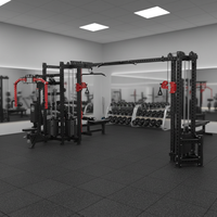 Équipement de musculation avec station multi-stack, multifonction, nouveau design, jungle multifonction à 5 stations