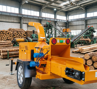 Broyeur de bois industriel lourd 5TPH avec marteaux résistants à l'usure pour le traitement des palettes et des caisses dans les hubs logistiques