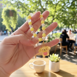 Vendita calda Trending braccialetti di perline da donna di moda graziosi braccialetti di perle di cristallo conchiglia gioielli di amicizia all'ingrosso - Product Image 2