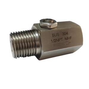 압력 게이지 조정 가능한 기기 SS 압력 게이지 댐퍼 1 / 4 '1/2' '에 대한 스테인레스 스틸 스누버 - Product Image 3