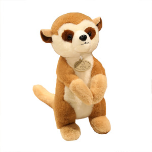 Anime Plüschtiere Kuscheltier Super weiche PP Baumwolle gefüllt gestickt gewaschen OEM Stress abbau für Begleiter Kissen Puppe Lemur - Product Image 1