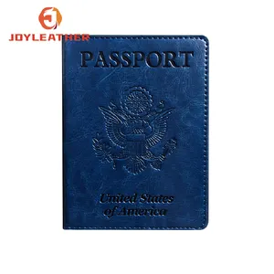 2023 Лидер продаж дорожный Держатель для паспорта из искусственной кожи держатель для карт бумажник логотип на заказ сублимационный пользовательский Держатель для паспорта