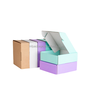 Sẵn sàng để tàu biểu tượng tùy chỉnh có thể gập lại các tông sóng bưu phẩm E sáo in Hộp quà tặng mỹ phẩm bao bì vận chuyển hộp - Product Image 1