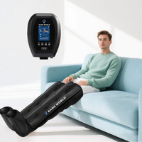 Masseur pneumatique sans fil pour les jambes entières, logo personnalisé, bottes de récupération pour athlètes, soulagement de l'œdème