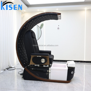 Kisen Nouveau Mobilier de Salon de Manucure Luxe Sans Tuyauterie Chaises de Pédicure Sans Plomberie Chaise de Pédicure Massante avec Spa pour les Pieds - Product Image 5