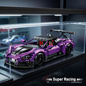 Jie <span class=keywords><strong>Star</strong></span> JJ9206 Supercar App Télécommande Voiture de sport Briques éducatifs Construction Blocs de construction Ensembles Jouets pour garçons Cadeaux - Product Image 4