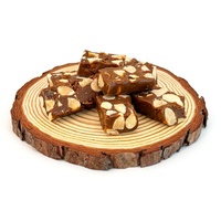 Confiserie artisanale halal, cubes de sucre assortis, bonbons à mâcher, remplissage aux noix, texture moelleuse, goût sucré, collation en vrac, marque SABAVA