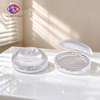 Yueshunxing – Contenant de fard à paupières ovale personnalisé de haute qualité, 1 couleur, vide, en plastique transparent, pour palette de fards à paupières