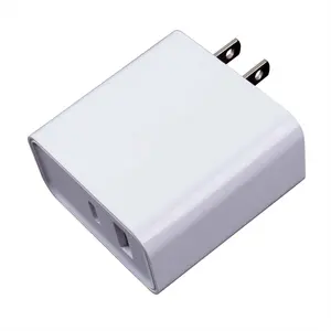 모바일 충전기 생산 라인 미국 플러그 USB A + type-c 고속 32w 승화 전화 충전기 갤럭시 충전기 블록
