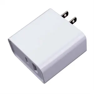 Mobiele Oplader Productielijn Ons Plug Usb A + Type-C Snelle 32W Sublimatie Telefoon Oplader Blok Voor Galaxy Oplader