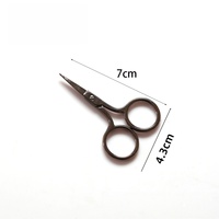 Ciseaux à broder portables en acier inoxydable, petit kit de couture pour le point de croix, travaux d'aiguille DIY, confection et tailleur
