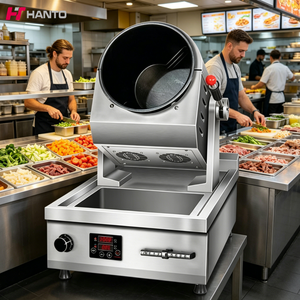<span class=keywords><strong>Robot</strong></span> de cuisine commercial polyvalent pour toutes les préparations, cuisson par agitation, 5000W, chauffage électromagnétique, minuterie intelligente, équipement de restauration - Product Image 1